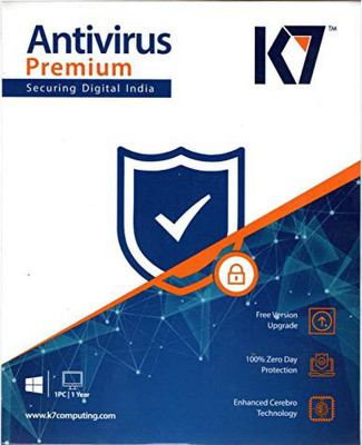 K7 Anti-virus 1 User 1 Year(CD/DVD)