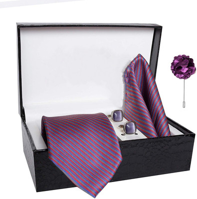 StyleRide Striped Tie(Pack of 4)