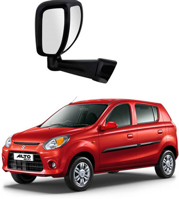 PRTEK Manual Remote Rear View Mirror For Maruti Suzuki Alto(Center)