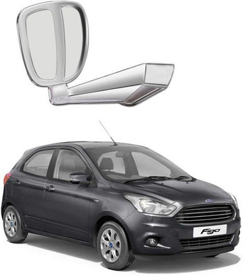 PRTEK Manual Remote Rear View Mirror For Ford Figo(Center)