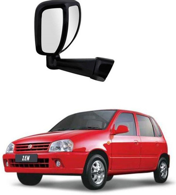 PRTEK Manual Remote Rear View Mirror For Maruti Suzuki Zen(Center)