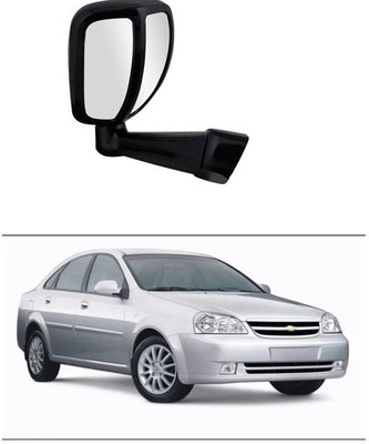 PRTEK Manual Remote Rear View Mirror For Chevrolet Optra(Center)