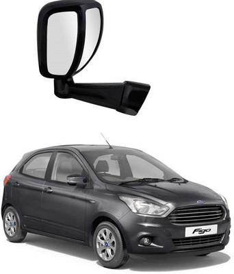 PRTEK Manual Remote Rear View Mirror For Ford Figo(Center)