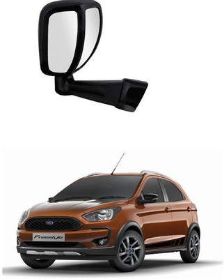 PRTEK Manual Remote Rear View Mirror For Ford Universal For Car(Center)