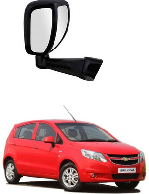 PRTEK Manual Remote Rear View Mirror For Chevrolet UVA(Center)