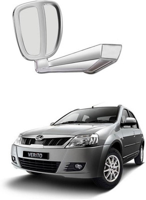 PRTEK Manual Remote Rear View Mirror For Mahindra Universal For Car(Center)