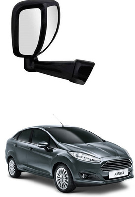 PRTEK Manual Remote Rear View Mirror For Ford Fiesta(Center)
