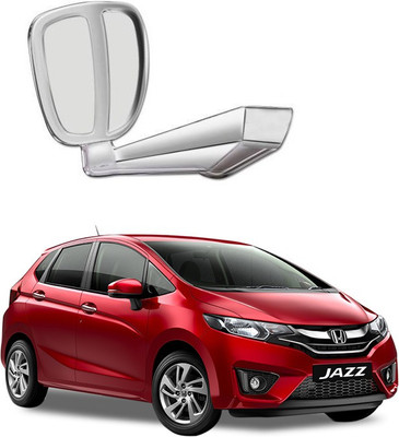 PRTEK Manual Remote Rear View Mirror For Honda Jazz(Center)