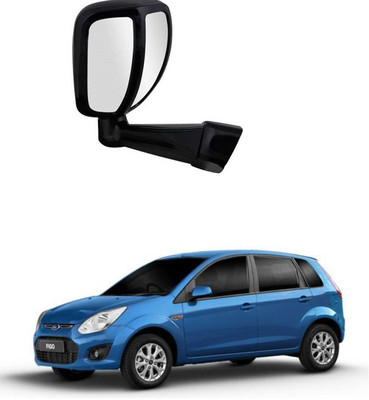 PRTEK Manual Remote Rear View Mirror For Ford Figo(Center)