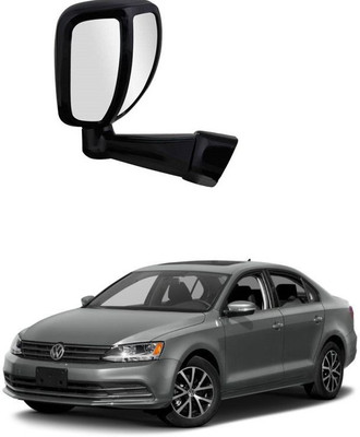 PRTEK Manual Remote Rear View Mirror For Volkswagen Jetta(Center)