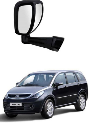 PRTEK Manual Remote Rear View Mirror For Tata Aria(Center)