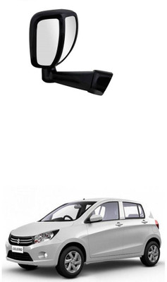 PRTEK Manual Remote Rear View Mirror For Maruti Suzuki Celerio(Center)