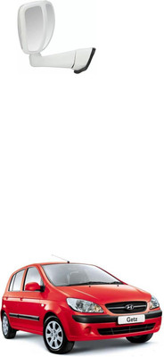 PRTEK Manual Remote Rear View Mirror For Hyundai Getz(Center)