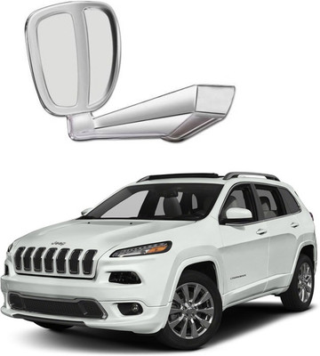 PRTEK Manual Remote Rear View Mirror For Universal For Car Jeep(Center)