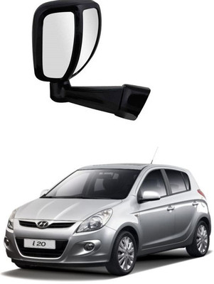 PRTEK Manual Remote Rear View Mirror For Hyundai i20(Center)