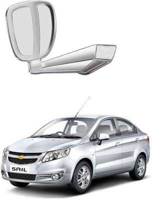 PRTEK Manual Remote Rear View Mirror For Chevrolet Sail(Center)