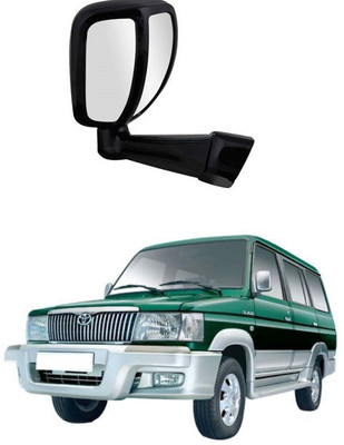 PRTEK Manual Remote Rear View Mirror For Toyota Qualis(Center)