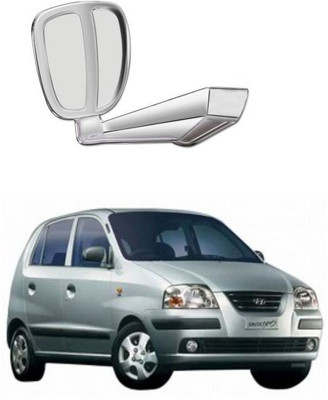 PRTEK Manual Remote Rear View Mirror For Hyundai Santro Xing(Center)