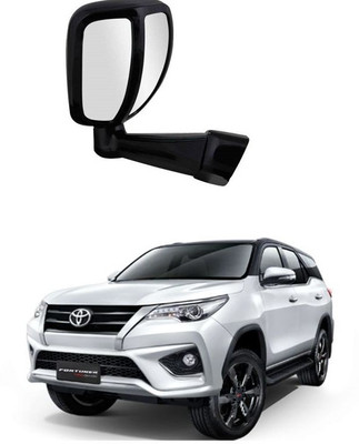 PRTEK Manual Remote Rear View Mirror For Toyota Fortuner(Center)