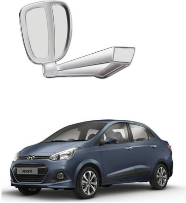 PRTEK Manual Remote Rear View Mirror For Hyundai Xcent(Center)
