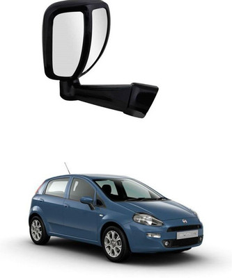PRTEK Manual Remote Rear View Mirror For Fiat Punto(Center)