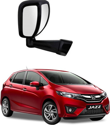 PRTEK Manual Remote Rear View Mirror For Honda Jazz(Center)