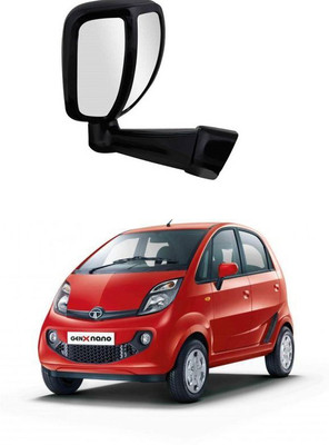 PRTEK Manual Remote Rear View Mirror For Tata Universal For Car(Center)