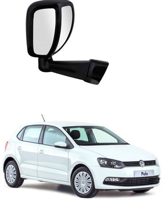 PRTEK Manual Remote Rear View Mirror For Volkswagen Polo(Center)