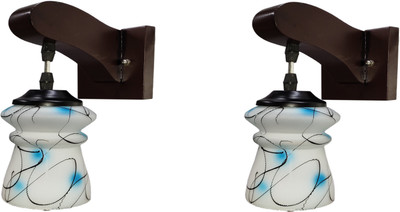 PR Prashant Pendant Wall Lamp Without Bulb(Pack of 2)