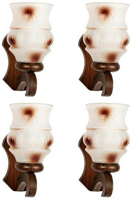 Zuper Uplight Wall Lamp Without Bulb(Pack of 4)