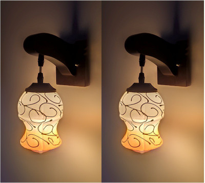 PR Prashant Pendant Wall Lamp Without Bulb(Pack of 2)