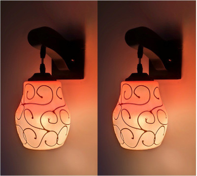 PR Prashant Swing Arm Wall Light Wall Lamp Without Bulb(Pack of 2)