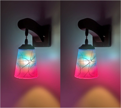 PR Prashant Swing Arm Wall Light Wall Lamp Without Bulb(Pack of 2)