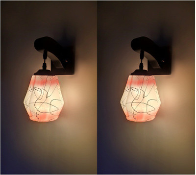 PR Prashant Swing Arm Wall Light Wall Lamp Without Bulb(Pack of 2)