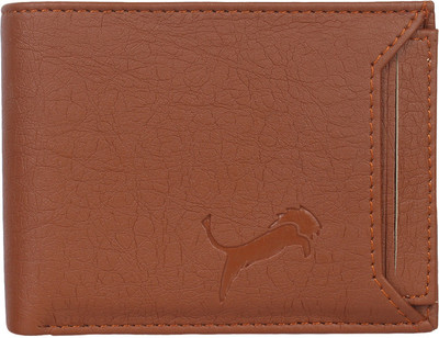 Wildedge Men Brown Artificial Leather Wallet(5 Card Slots)