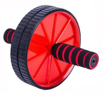 Proactive Fitness Ab Work-Out Ab Roller/Wheel Exerciser for Perfect Abdominal Muscles Ab Exerciser(Multicolor, Red)