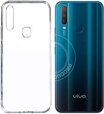 Casehub Back Cover for Vivo U20(Transparent, Dual Protection, Pack of: 1)