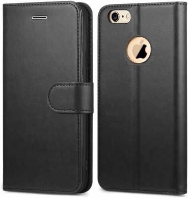 COVERNEW Flip Cover for Apple iPhone 5s(Black, Dual Protection, Pack of: 1)