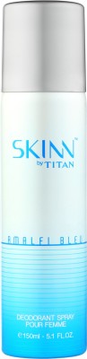 Skinn By Titan Women Deo Amalfi Bleu Deodorant Spray  -  For Women  (150 ml)