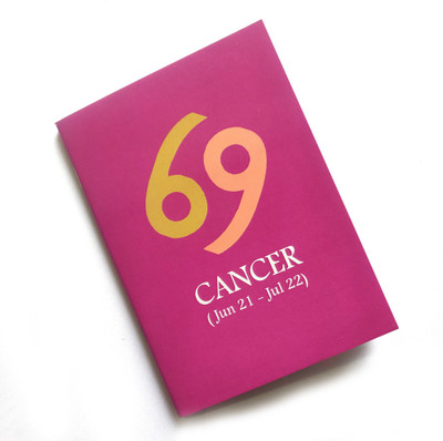 Macro Zodiac pocket size collection A6 Notebook No 50 Pages(Pink)