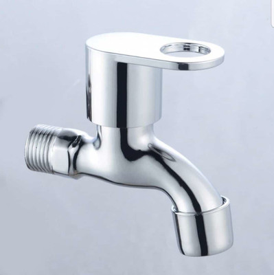 DRIZZLE Oreo Mini Long Body Bib Cock Bathroom Tap With Foam Flow (standard size) 2 Piece Faucet Set
