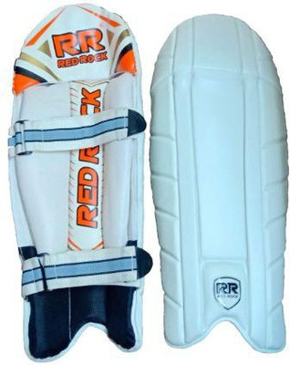 KK CRAFT Cricket Wicket Kipping Pad for Men (Orange) Cricket Guard Combo(Orange)