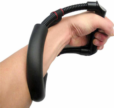 Magnusdeal Hand Wrist and Forearm Strengthener Grip Workout Hand Grip/Fitness Grip(Black)