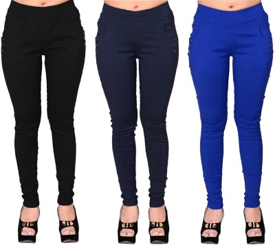 FeelBlue Multicolor Jegging(Solid)