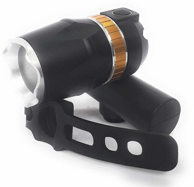ZIGLY Rechargeable Bicycle Cree LED Front Light Mode LED Front Light(Black)