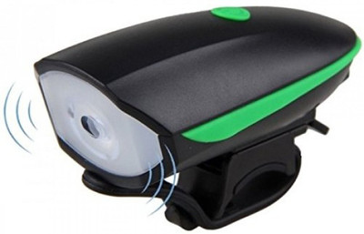 ZIGLY Rechargeable Bicycle Super Bright Headlight and Tail Light LED Front Light(Black)