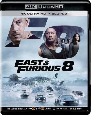 Fast & Furious 8: The Fate of the Furious (4K UHD & HD)(4K(UHD) Blu-ray English)