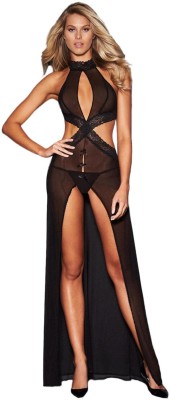 TIMI Women Nighty(Black)