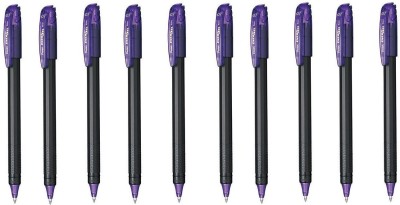 PENTEL Energel BL417 - 10 Violet ink color Roller Ball Pen(Pack of 10, Violet)