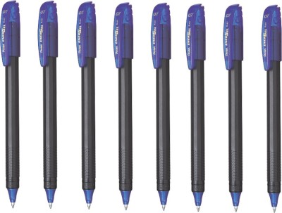 PENTEL Energel BL417 - 08 Navy Blue ink color Roller Ball Pen(Pack of 8, Navy Blue)